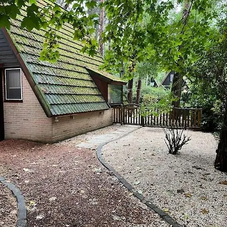 Dennenrust A-frame Middenin Het Bos. Ferienhaus Lanaken
